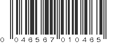 UPC 046567010465