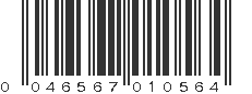 UPC 046567010564