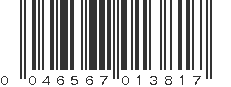 UPC 046567013817