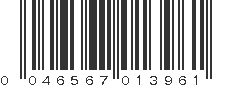 UPC 046567013961