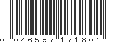 UPC 046587171801