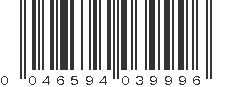 UPC 046594039996