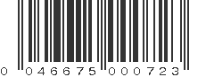 UPC 046675000723