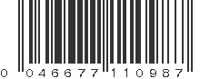 UPC 046677110987