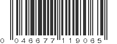 UPC 046677119065