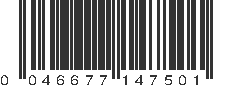 UPC 046677147501