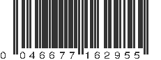 UPC 046677162955