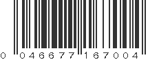 UPC 046677167004