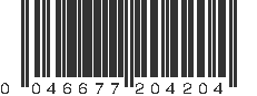 UPC 046677204204