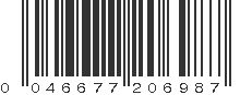 UPC 046677206987