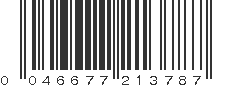 UPC 046677213787