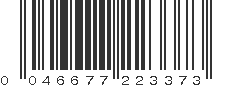 UPC 046677223373