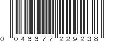 UPC 046677229238