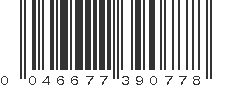 UPC 046677390778