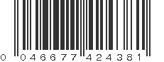 UPC 046677424381