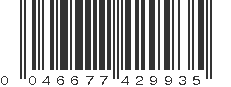 UPC 046677429935