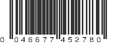 UPC 046677452780