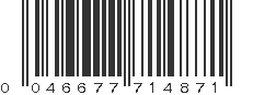 UPC 046677714871