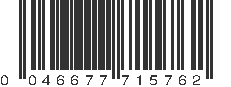 UPC 046677715762