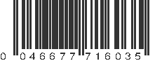 UPC 046677716035