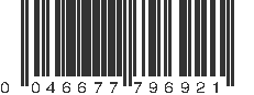 UPC 046677796921