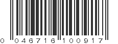 UPC 046716100917