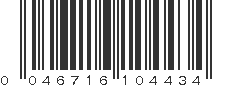 UPC 046716104434