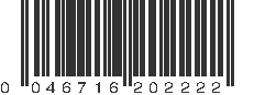 UPC 046716202222