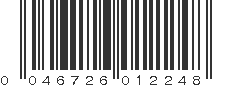 UPC 046726012248