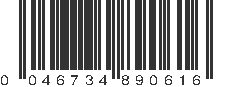 UPC 046734890616