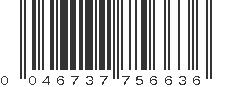 UPC 046737756636