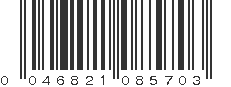 UPC 046821085703