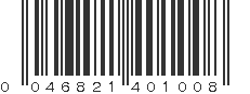 UPC 046821401008