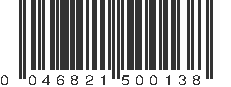 UPC 046821500138