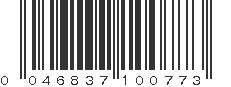 UPC 046837100773