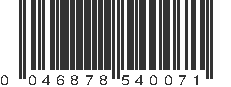 UPC 046878540071