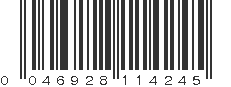 UPC 046928114245