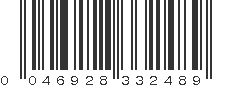 UPC 046928332489