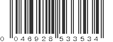 UPC 046928533534