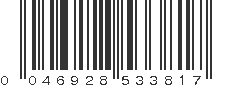 UPC 046928533817