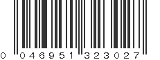 UPC 046951323027