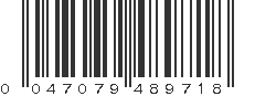 UPC 047079489718