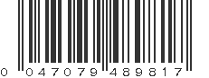 UPC 047079489817