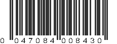 UPC 047084008430