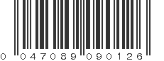 UPC 047089090126