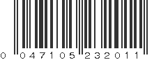 UPC 047105232011