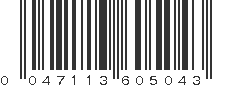 UPC 047113605043