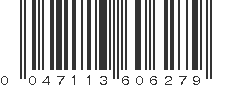 UPC 047113606279