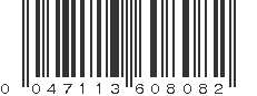 UPC 047113608082