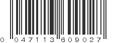 UPC 047113609027